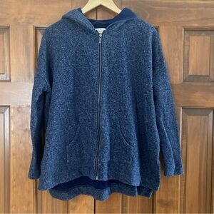 UGG Navy Blue Hooded cardigan Jacket oversized fit women’s size Small